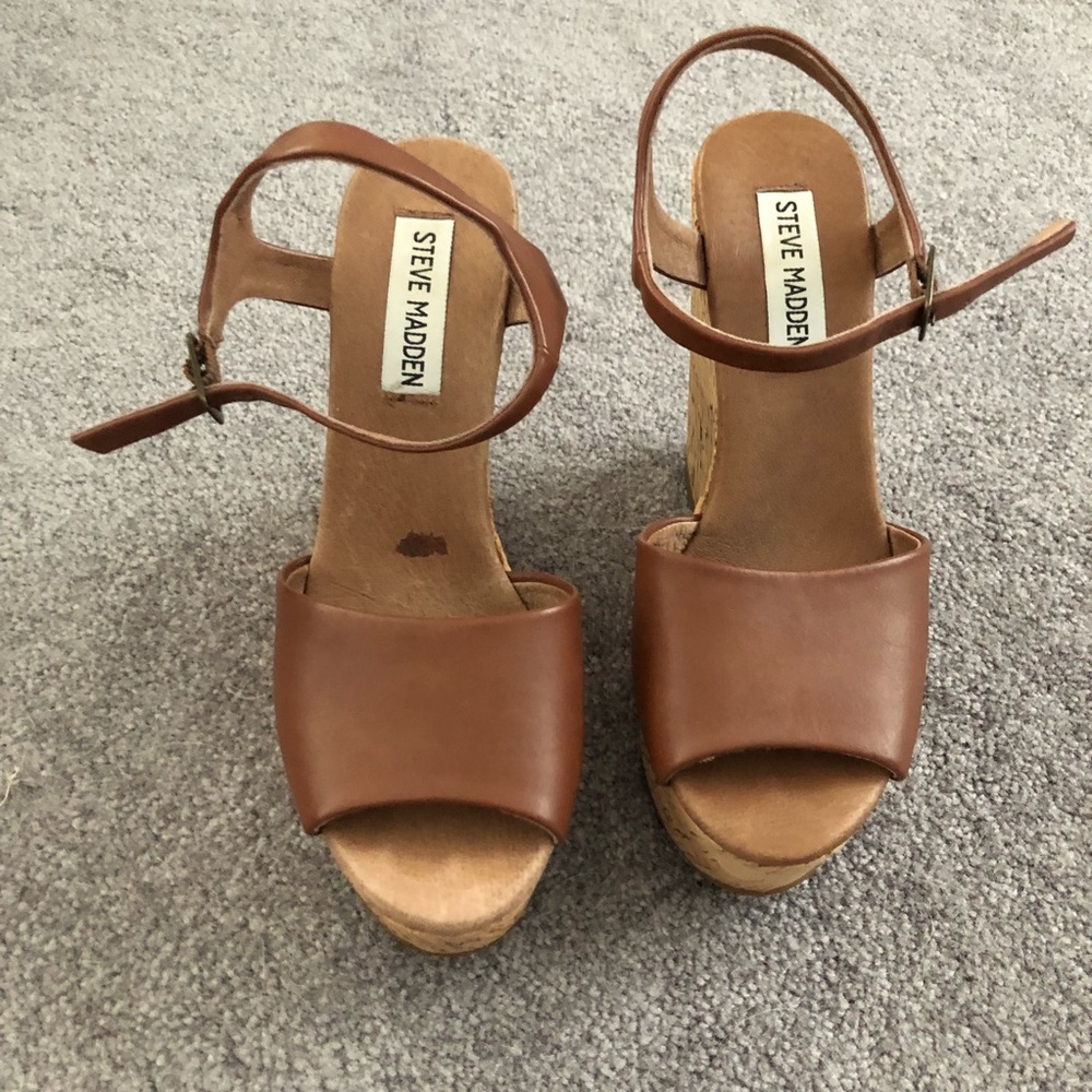Steve Madden KORKEY wedges